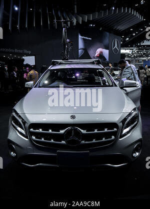 Nonthaburi, Tailandia, Marzo 2018 : Mercedes benz gla 200 sul display in Bangkok International Motor Show 2018 a IMPACT Arena exhibition Muangthong Tha Foto Stock
