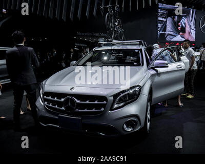 Nonthaburi, Tailandia, Marzo 2018 : Mercedes benz gla 200 sul display in Bangkok International Motor Show 2018 a IMPACT Arena exhibition Muangthong Tha Foto Stock