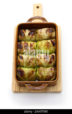 Cotta involtini di cavolo , cucina finlandese Foto Stock
