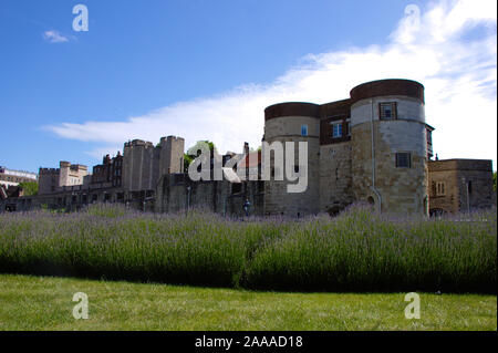 Torre di Londra, l'entrata principale. Foto Stock