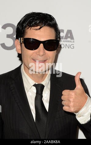 Ultima possibilità per gli animali " trentacinquesimo anniversario Gala presso il Beverly Hilton Hotel il 19 ottobre 2019 in Beverly Hills, CA dotata di: Corey Feldman dove: Beverly Hills, in California, negli Stati Uniti quando: 20 Ott 2019 Credit: Nicky Nelson/WENN.com Foto Stock