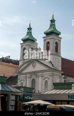 San Rocco chiesa, Landstrasser Hauptstrasse, Vienna, Austria Foto Stock