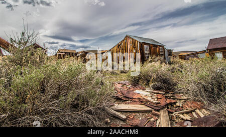 Bodie Ghost Town Foto Stock