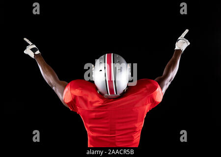 Giocatore di football americano Foto Stock