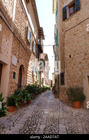 Affascinante Fornalutx, Mallorca Spagna Spain Foto Stock