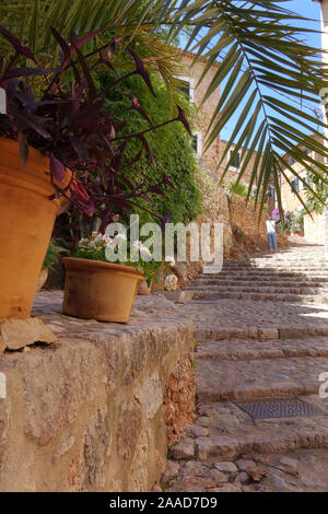 Affascinante Fornalutx, Mallorca Spagna Spain Foto Stock