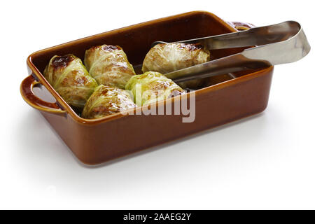 Cotta involtini di cavolo , cucina finlandese Foto Stock