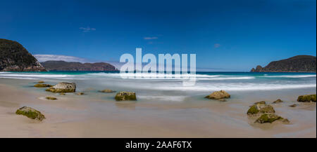 Vista sulla spiaggia di Cape Bruny, Tasmania Foto Stock