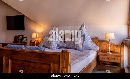 Deutsches Klassisches Camera da Letto Schlafzimmer tedesco Foto Stock