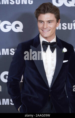 Novembre 21, 2019, Madrid, Madrid, Spagna: Oliver Cheshire assiste GQ Men of the Year Awards 2019 al Palace Hotel il 21 novembre 2019 a Madrid, Spagna (credito Immagine: © Jack Abuin/ZUMA filo) Foto Stock