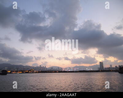 Viaggiare a Hong Kong, Cina Foto Stock