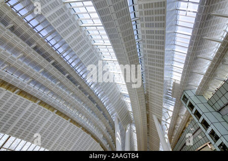 Hong Kong Kowloon Ovest della stazione ferroviaria Foto Stock