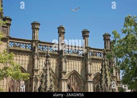 La cattedrale di Liverpool aka Chiesa Cattedrale di Cristo o chiesa Cattedrale di Cristo risorto su St James Mount in Liverpool, UK. Foto Stock