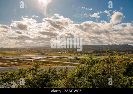 Campagna Fukushia viste in Giappone Foto Stock