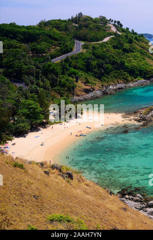 Blick auf Nai Harni Beach , Phuket, Tailandia Foto Stock