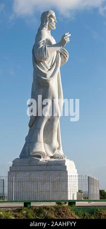 Statua di Cristo, Cristo de La Habana, Havana, Cuba Foto Stock