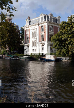 Ville a partire dalla fine del XIX secolo tra Weteringschans e Singelgracht, di fronte al Rijksmuseum Foto Stock