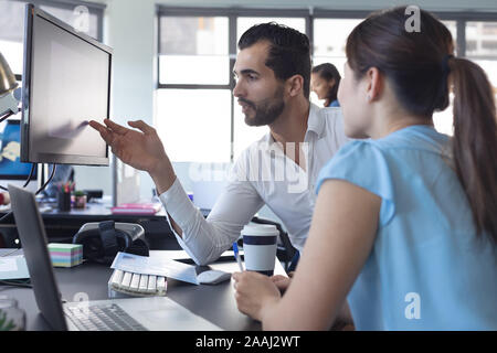 Professionisti al lavoro Foto Stock