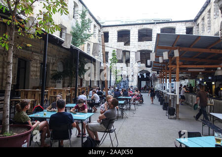 Budapest, rovina Pub Ankert Foto Stock