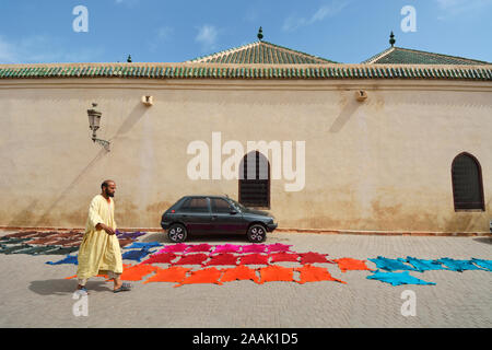 Medina. Marrakech, Marocco Foto Stock