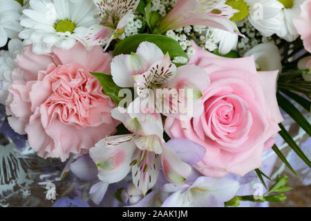 Fiori utilizzati da fioristi in bouquet e altri display. Foto Stock