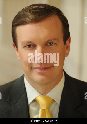 Stati Uniti Il senatore Chris Murphy (D-CT) Foto Stock