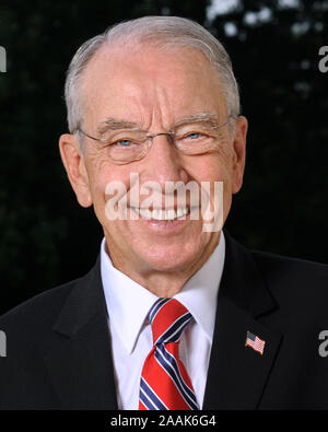 Stati Uniti il senatore Grassley mandrino (R-IA) Foto Stock