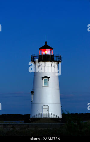Edgartown Lighthouse, Martha's Vineyard, Massachusetts, STATI UNITI D'AMERICA. Foto Stock