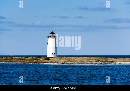 Edgartown Lighthouse all'alba, e al Vigneto di Martha, Massachusetts, STATI UNITI D'AMERICA. Foto Stock