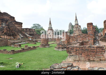 Wat Mahathat Bangkok Foto Stock