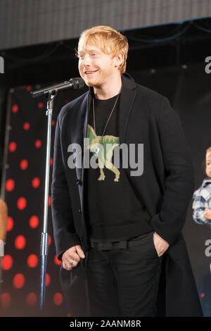 Chiba, Giappone. 22 Novembre, 2019. Rupert Grint assiste il fumetto di Tokyo con 2019. Credito: Michael Steinebach/AFLO/Alamy Live News Foto Stock