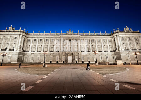 Palacio de Oriente, Madrid, Spagna. Foto Stock