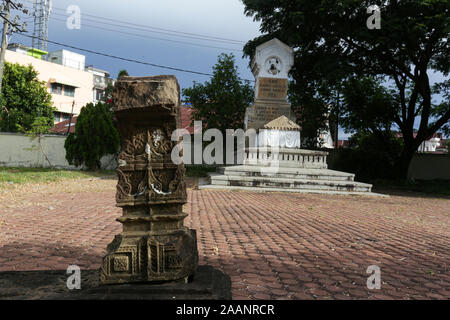 Kerkhoff olandese Poucut cimitero, l'olandese cimitero militare si trova vicino al centro della città di Banda Aceh accanto alla provincia di Aceh museo dello Tsunami. Foto Stock