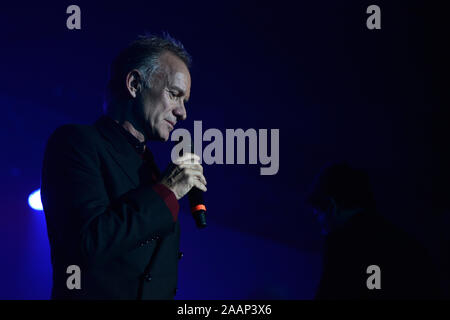 Il cantante Sting a Griminelli & Friends concerto Foto Stock