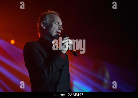 Il cantante Sting a Griminelli & Friends concerto Foto Stock