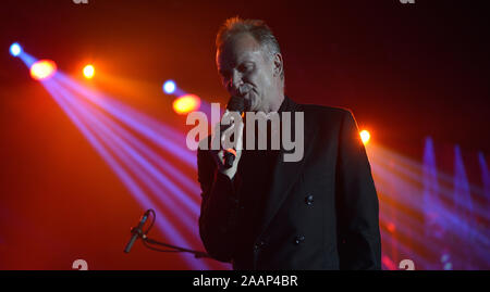 Il cantante Sting a Griminelli & Friends concerto Foto Stock