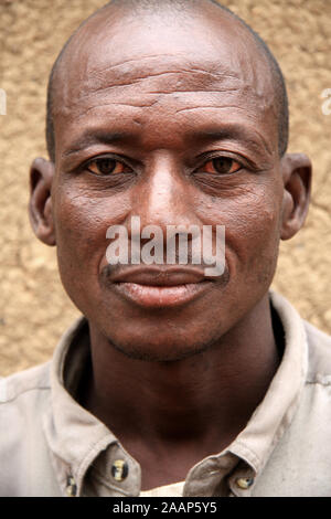 Paese Dogon : villaggio di Bamba Foto Stock