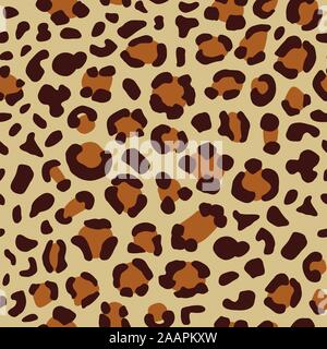 Leopard stampa senza giunture Illustrazione Vettoriale