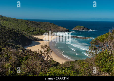 Smokey Cape Point NSW Foto Stock