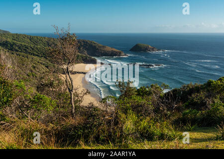 Smokey Cape Point NSW Foto Stock