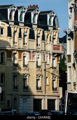 Reims Francia Novembre 22, 2019 la vista di un edificio situato a Reims nel pomeriggio Foto Stock