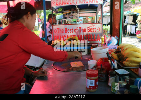 Cucina di strada al Big Buddha in Koh Samui Thailandia Foto Stock