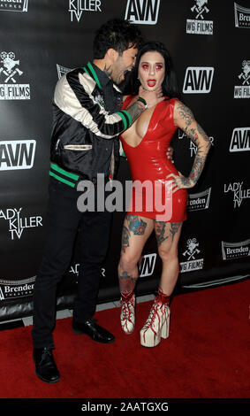 Lady Killer TV Premiere a Brenden teatro al Palms Casino Resort presenta: piccole mani, Joanna Angel dove: Las Vegas, Nevada, Stati Uniti quando: 24 Ott 2019 Credit: Judy Eddy/WENN.com Foto Stock