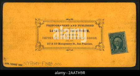Digger Camp indiano, cavaliere del traghetto, Stanislao County (n. 599) Digger Camp indiano, cavaliere del traghetto, Stanislao County. [N. 599].; Digger Camp indiano, cavaliere del traghetto, Stanislao County. [N. 599]. Foto Stock