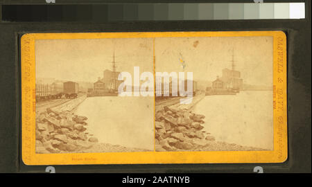 Il porto di Duluth da Caswell & Davy.; il porto di Duluth. Foto Stock