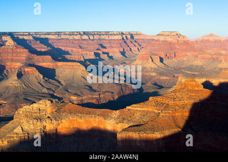 Il Grand Canyon, Arizona, Stati Uniti d'America Foto Stock
