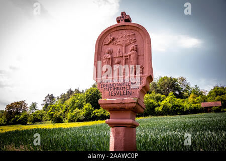 In Germania, in Baviera, Baden-Wuerttemberg, close-up di punto di riferimento Foto Stock