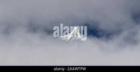 Lobuche East, Himalaya, Solo Khumbu, in Nepal Foto Stock