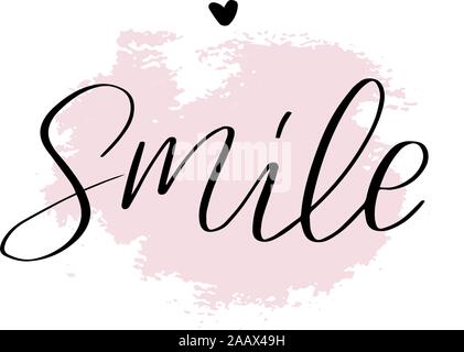 Vettore illustrazione di calligrafia isolati su sfondo bianco. Illustrazione Vettoriale