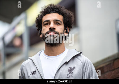 Londra, INGHILTERRA - 23 NOVEMBRE: Mohamed Salah del Liverpool FC durante la partita della Premier League tra il Crystal Palace e il Liverpool FC al Selhurst Park Foto Stock